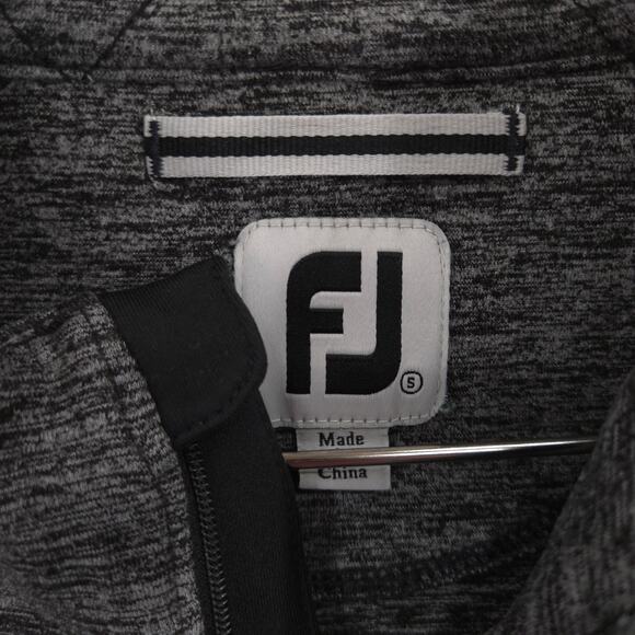 FootJoy Jacket Womens Small Gray Heather Performance Full Zip Beringer Vineyards - Picture 10 of 13